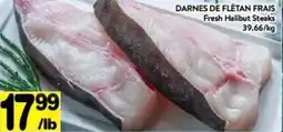 Supermarché PA Fresh Halibut Steaks offer