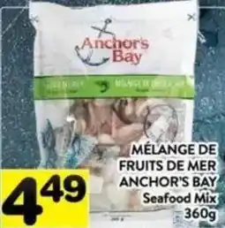 Supermarché PA Anchor's bay seafood mix offer