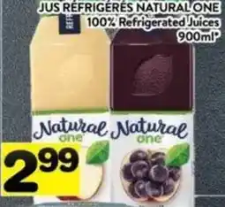 Supermarché PA Natural One 100% Refrigerated Juices offer