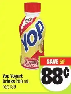 FreshCo Yop Yogurt Drinks offer