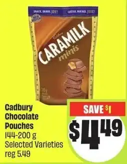 FreshCo Cadbury Chocolate Pouches offer
