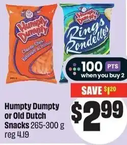 FreshCo Humpty Dumpty or Old Dutch Snacks offer