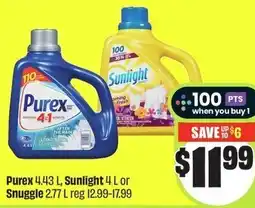 FreshCo Purex, Sunlight or Snuggle offer