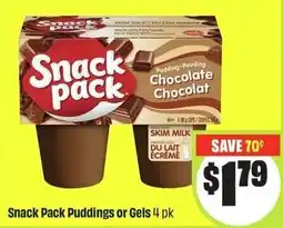 FreshCo Snack Pack Puddings or Gels offer