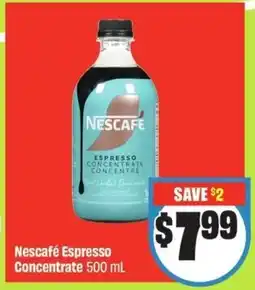 FreshCo Nescafé Espresso Concentrate offer