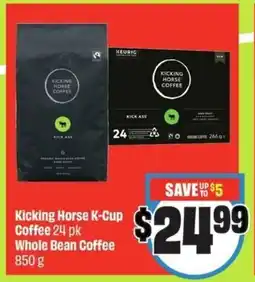 FreshCo Kicking horse K-cup coffee whole bean coffee offer