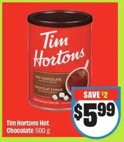 FreshCo Tim Hortons Hot Chocolate offer