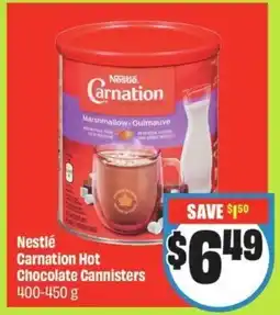 FreshCo Nestlé Carnation Hot Chocolate Cannisters offer
