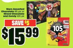 FreshCo Mars Assorted Chocolate or mixed chocolate and candy offer