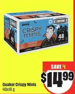 FreshCo Quaker Crispy Minis offer