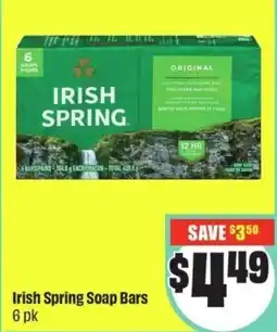 FreshCo Irish Spring Soap Bars offer
