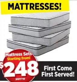 Surplus Furniture Mattress Sets As Low As offer