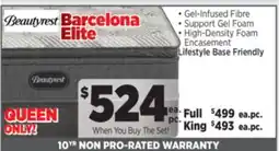 Surplus Furniture Barcelona Elite Queen Mattress Set offer