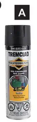 Princess Auto TREMCLAD Fast Dry Rust Spray Paints offer