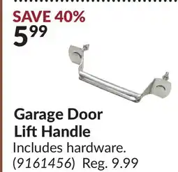 Princess Auto Garage Door LiftHandle offer