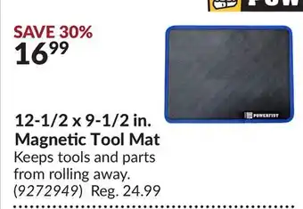 Princess Auto 12-1/2 x 9-1/2 in. Magnetic Tool Mat offer