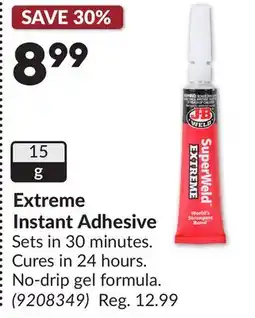 Princess Auto Extreme Instant Adhesive offer