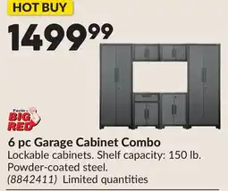 Princess Auto 6 pc Garage Cabinet Combo offer