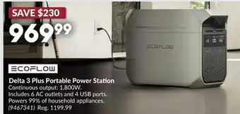 Princess Auto Delta 3 Plus Portable Power Station offer