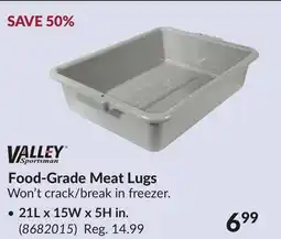 Princess Auto Food-Grade Meat Lugs offer