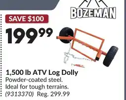 Princess Auto 1,500 lb ATV Log Dolly offer