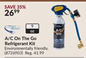 Princess Auto A/C On The Go Refrigerant Kit offer