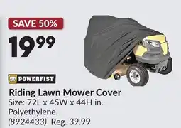 Princess Auto Riding Lawn Mower Cover offer