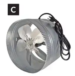 Princess Auto Duct Booster Fans with Cord Duct dia.: 12 in. 74 offer