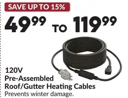 Princess Auto 120V Pre-Assembled Roof/Gutter Heating Cables offer