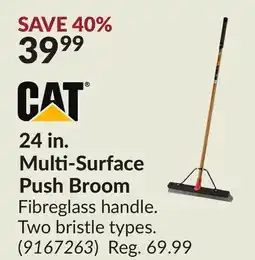 Princess Auto 24 in. Multi-Surface Push Broom offer