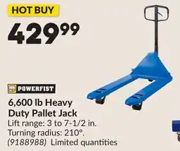 Princess Auto 6,600 lb Heavy Duty Pallet Jack offer