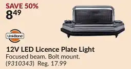Princess Auto 12V LED Licence Plate Light offer