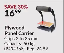 Princess Auto Plywood Panel Carrier offer