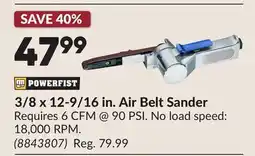 Princess Auto 3/8 x 12-9/16 in. Air Belt Sander offer