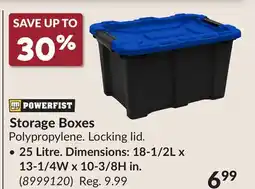 Princess Auto Storage Boxes offer