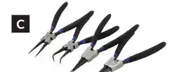 Princess Auto Pliers 4 pc 7 in. Snap Ring Set offer