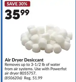 Princess Auto Air Dryer Desiccant offer