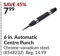 Princess Auto 6 in. Automatic Centre Punch offer
