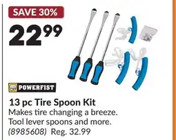 Princess Auto 13 pc Tire Spoon Kit offer