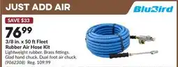 Princess Auto 3/8 in. x 50 ftFleet Rubber Air Hose Kit offer
