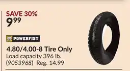 Princess Auto 4.80/4.00-8 Tire Only offer