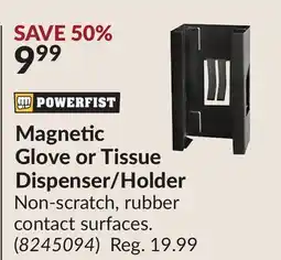 Princess Auto Magnetic Glove or Tissue Dispenser/Holder offer