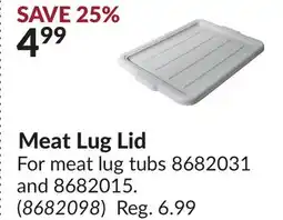 Princess Auto Meat Lug Lid offer
