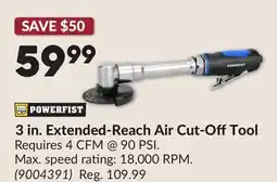 Princess Auto 3 in. Extended-Reach Air Cut-OffTool offer