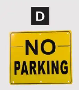Princess Auto Aluminum Signs offer