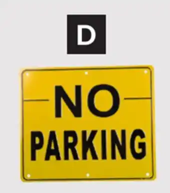 Princess Auto Aluminum Signs offer