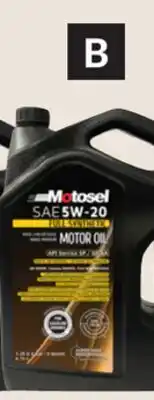 Princess Auto 5W20 Full Synthetic Motor Oils offer