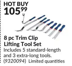 Princess Auto 8 pc Trim Clip Lifting Tool Set offer