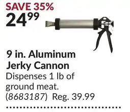Princess Auto 9 in. Aluminum Jerky Cannon offer