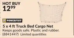 Princess Auto 5 x 4 ftTruck Bed Cargo Net offer